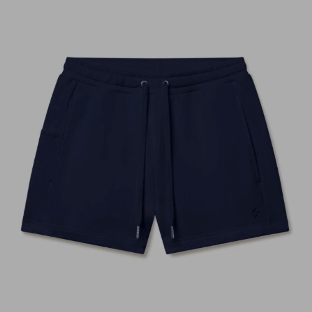All Wear Organic 3" Sweat Shorts 2.0- Ocean- Size 7